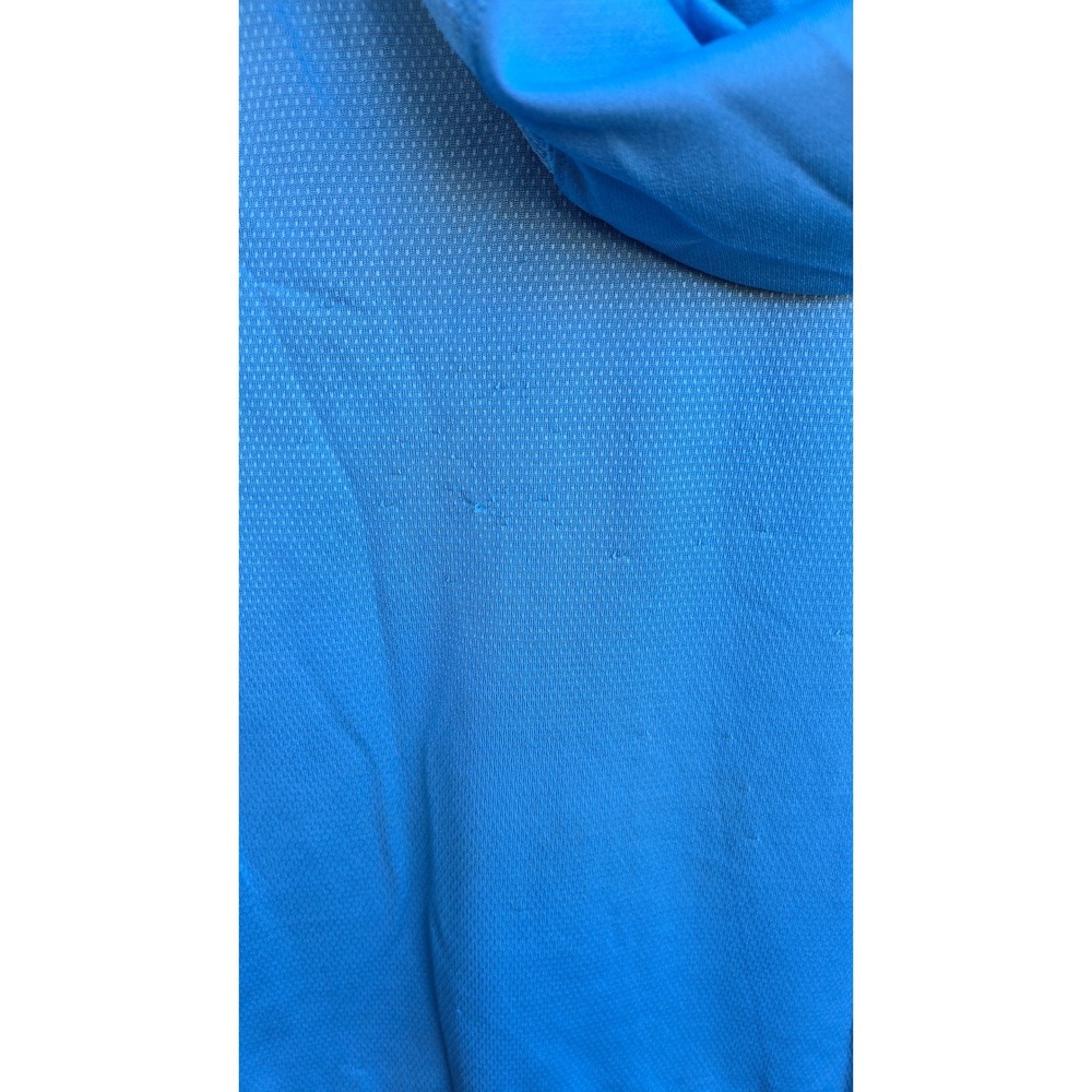 Huk Pursuit Fishing Hoodie Kids Medium Blue Long Sleeve Sun Shirt Mesh Back - Picture 5 of 7